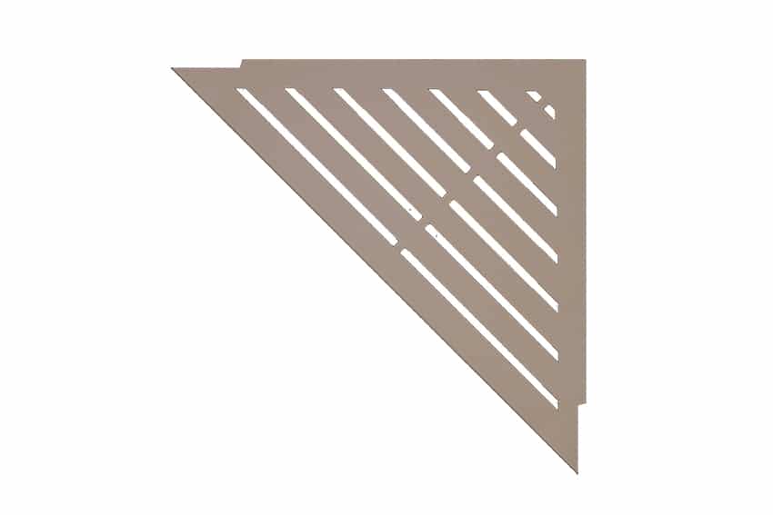 Duschablage mit Haken - Classic (beige)