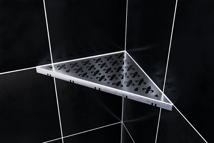 Duschablage mit Haken - Vintage