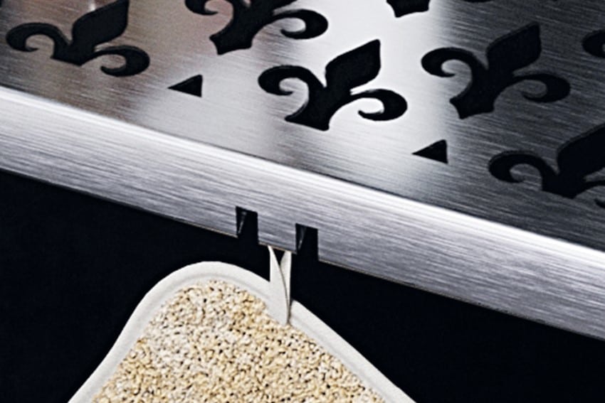 Duschablage mit Haken - Vintage