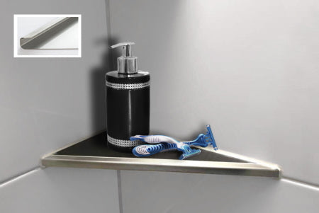 Befliesbare Duschablage - Quado-L - Edelstahl