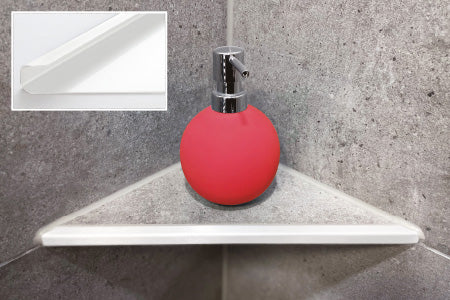 Befliesbare Duschablage - Quado - Typ 280 - Weiß